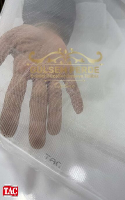 TAÇ marka TT (Transparent Tül) Ekru Renk